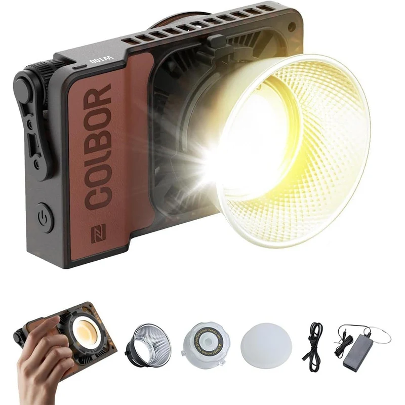 Colbor W100KIT - 100W Bi-Colour Portable Video Light Kit