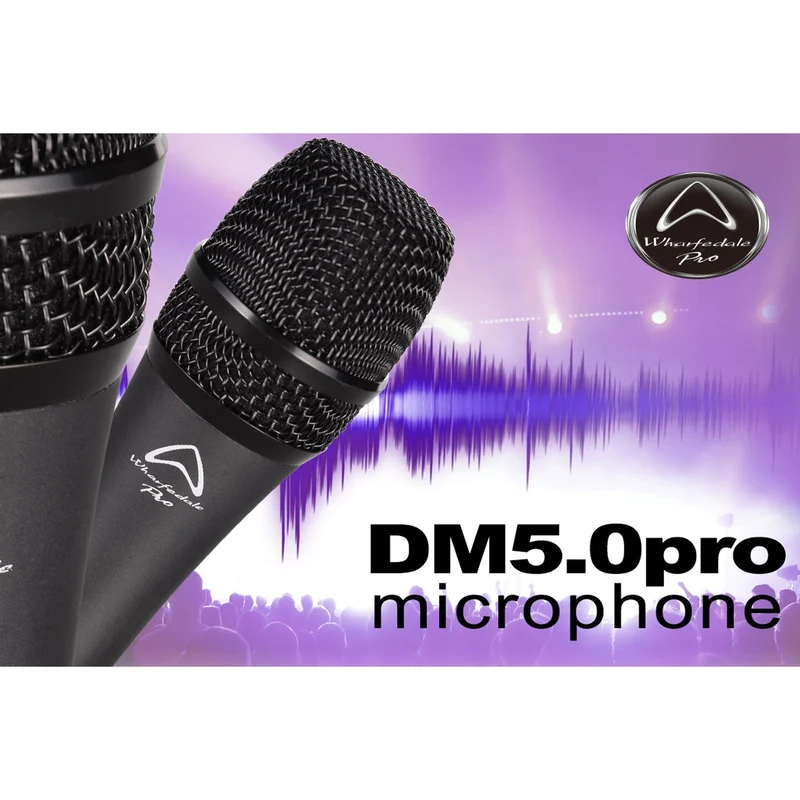 Wharfedale Pro DM5.0Pro Super Cardioid Dynamic Microphone