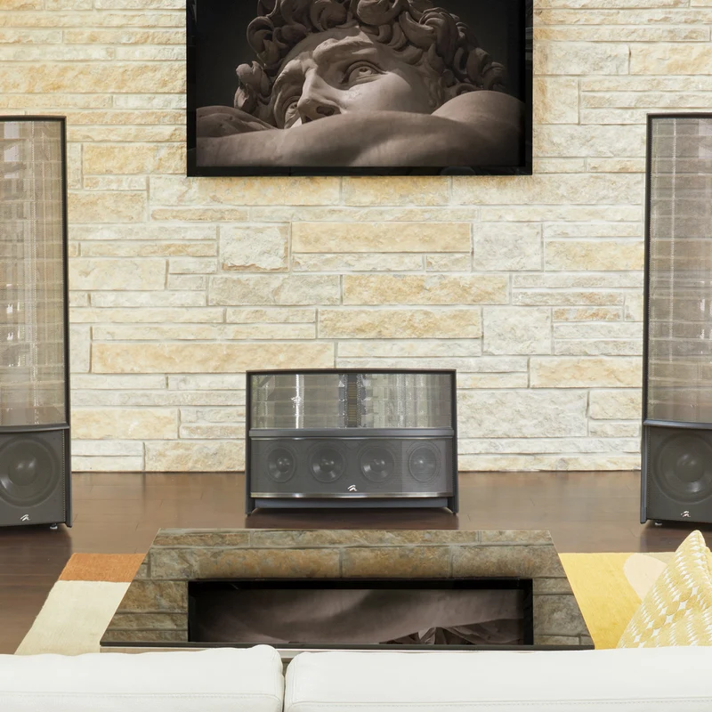 MartinLogan Illusion ESL C34A Center Channel Speaker - Walnut