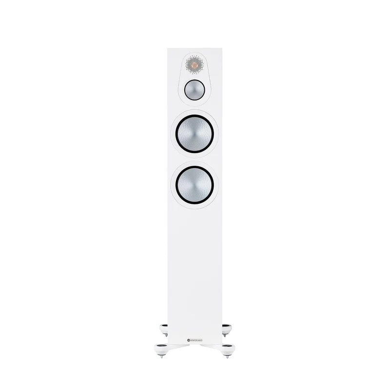 Monitor Audio Silver 300 7G Floorstanding Speaker - White - Each
