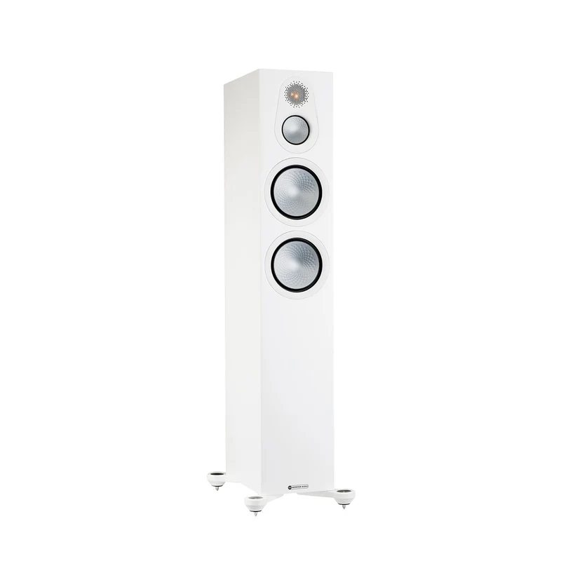 Monitor Audio Silver 300 7G Floorstanding Speaker - White - Each