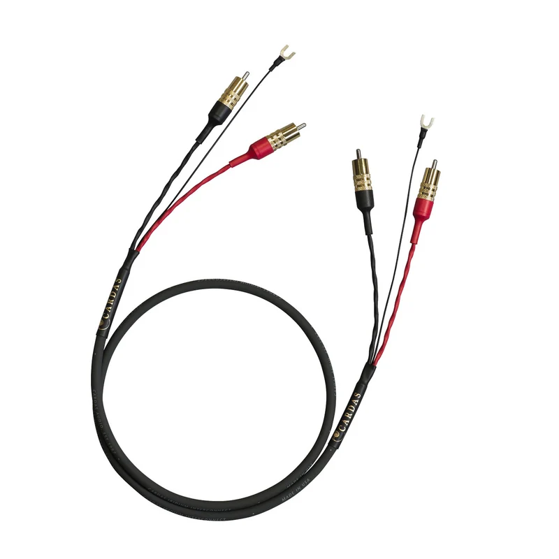 Cardas Audio Iridium Tonearm Cable - 1.0 Meter 90-Degree RCA to RCA