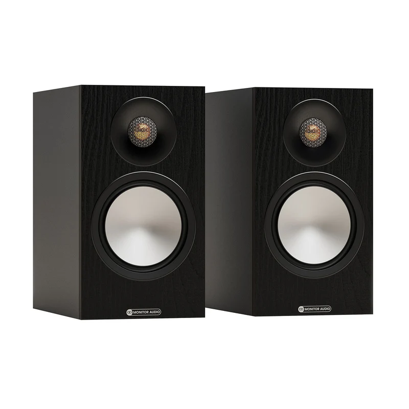 Monitor Audio Bronze 50 7G Bookshelf Speakers - Black - Pair