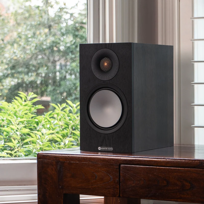 Monitor Audio Bronze 50 7G Bookshelf Speakers - Black - Pair