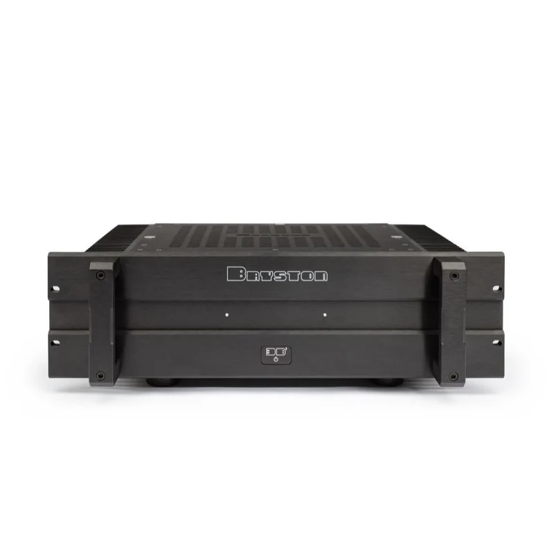 Bryston 3B³ Stereo Power Amplifier - Silver - 19 Inch Faceplate With Handles