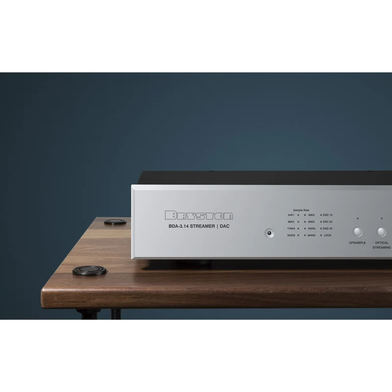Bryston BDA-3.14 Streaming DAC with HDMI - Silver - 17 Inch