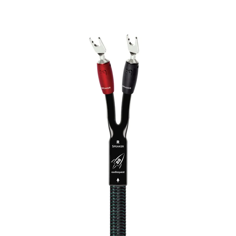 AudioQuest Rocket 88 Speaker Cable - 25 Foot - Spade to Spade - Single