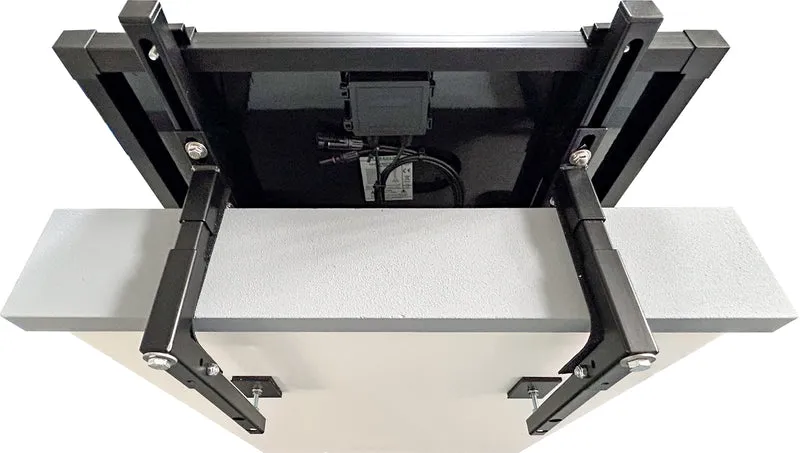 Solarmodul Brüstungshalter für Betonbalkone