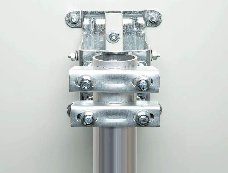 Stahl Satellitenschüssel 60 cm hellgrau