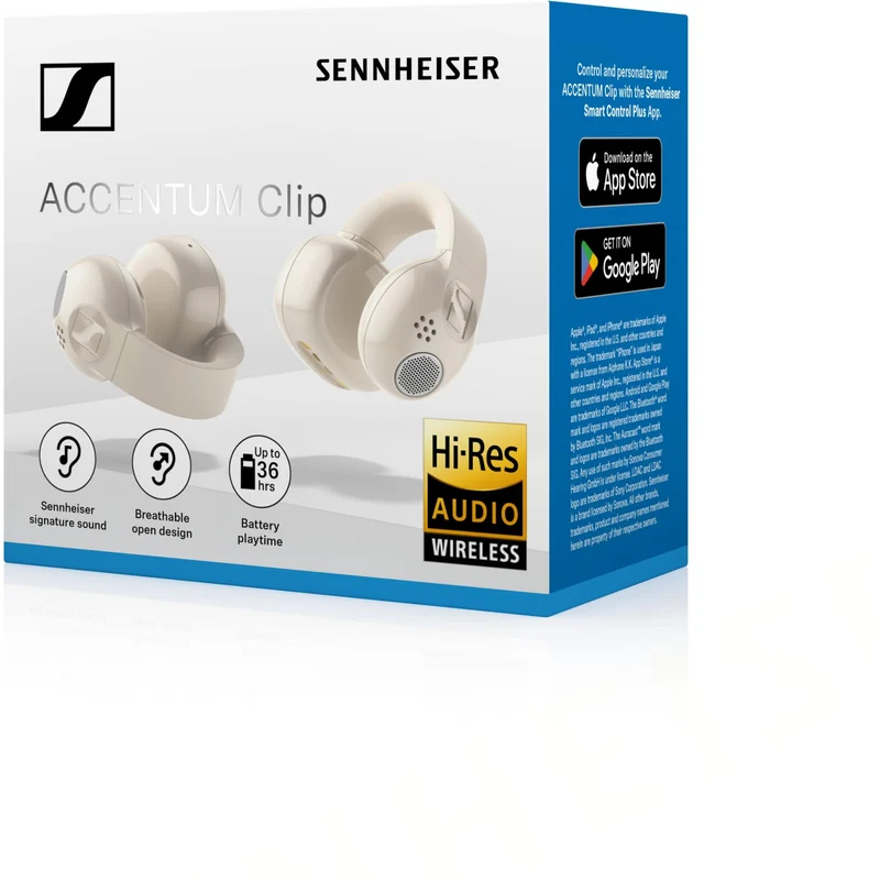 Sennheiser ACCENTUM Clip (Cream)