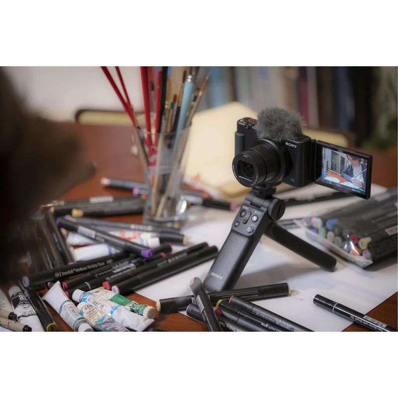 Sony CyberShot ZV-1 4K Vlog Camera (Black)
