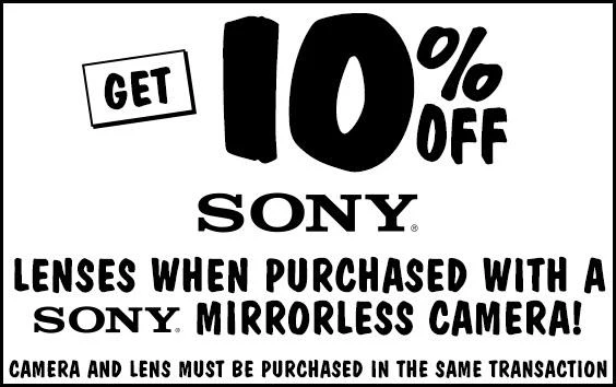 Sony CyberShot ZV-1 4K Vlog Camera (Black)