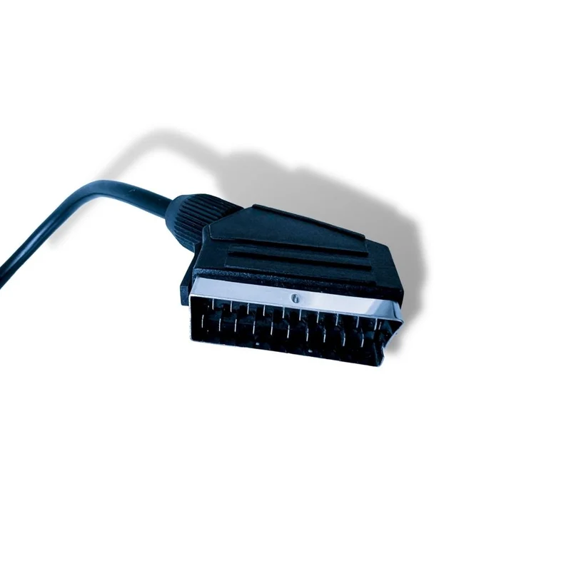VIVANCO ultimativer 3fach Scartverteiler, kompatibel mit 1x Scartstecker zu 3x Scartbuchse Audio Video Adapter 3 fach 0,2m schwarz
