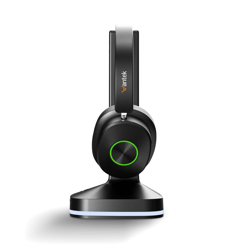 Wantek® TV996WK No Delay Bluetooth Headset for Hard of Hearing