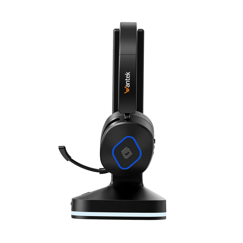 Wantek® 186BTC Bluetooth Multipoint Headset for Work