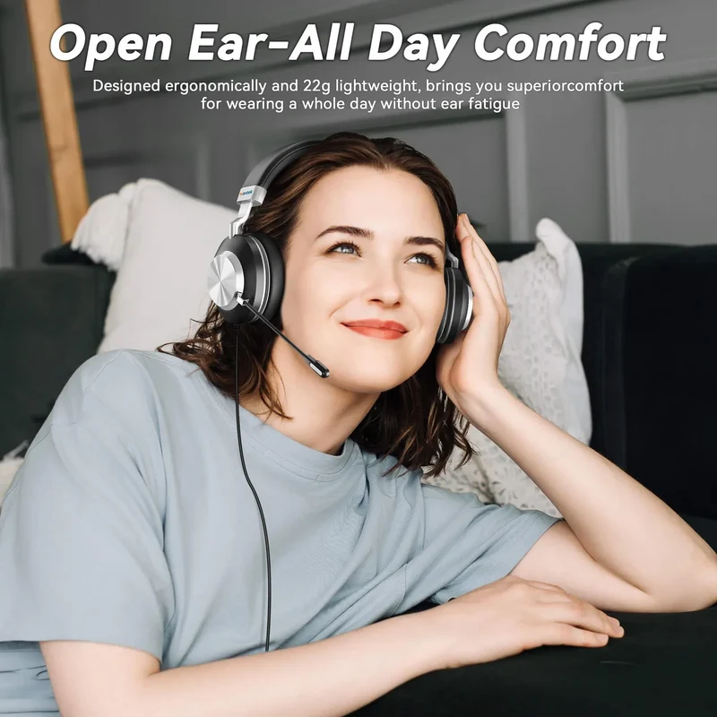 Wantek® wK882 stereo 3-in-1 USB C to 3.5mm Headphone