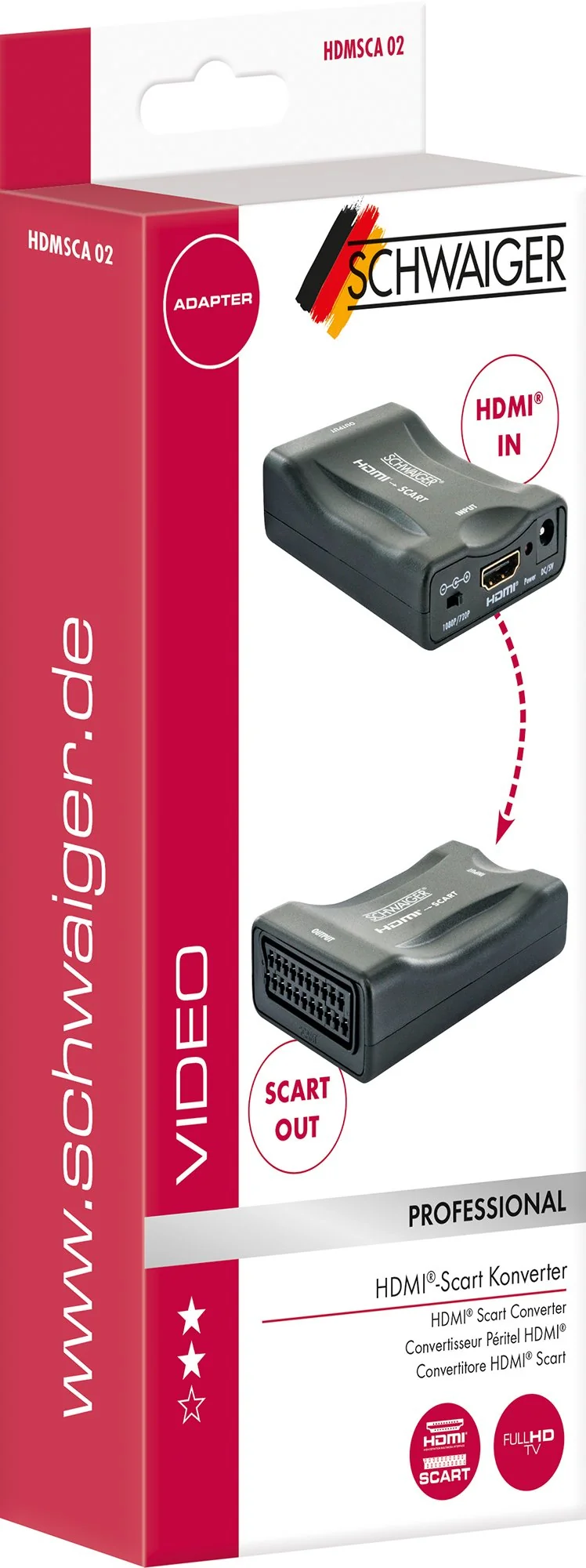 SCART-HDMI®-Konverter