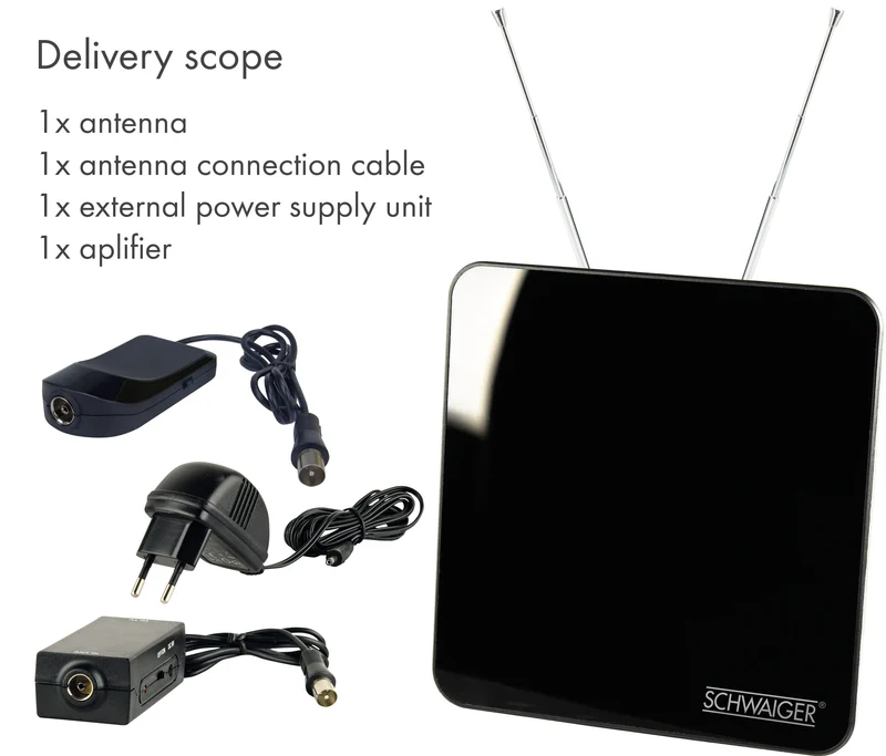 DVB-T2 HD Zimmerantenne (aktiv)