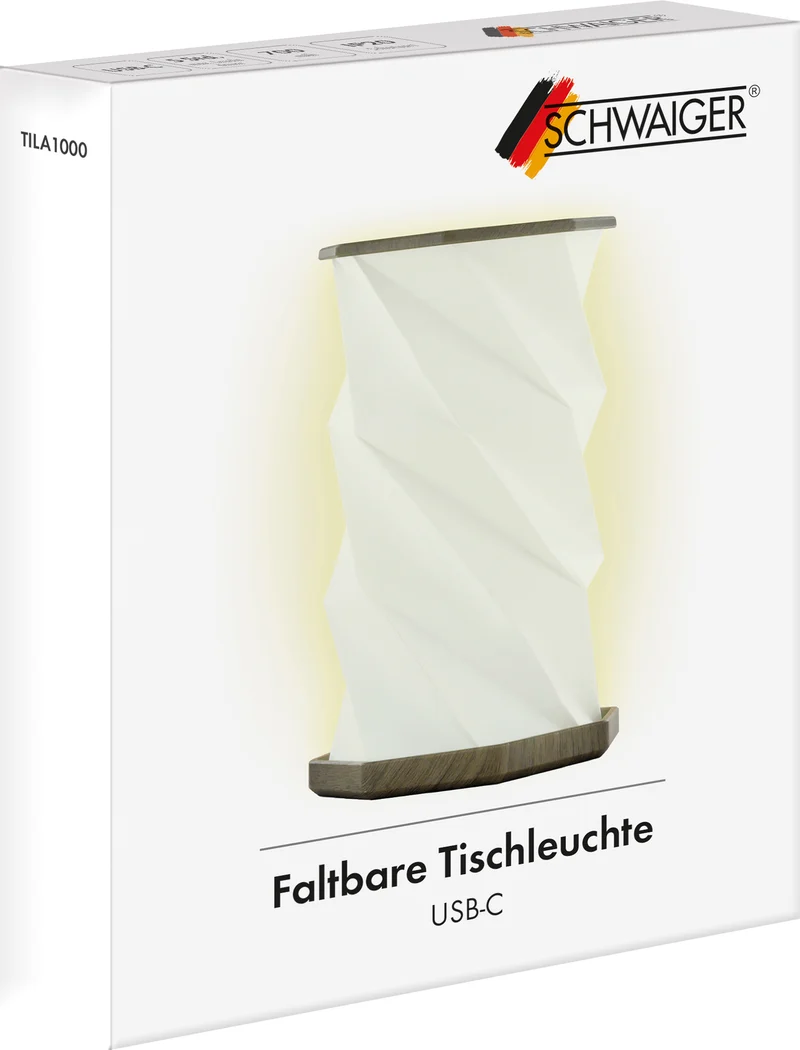 Origami Leuchte faltbar