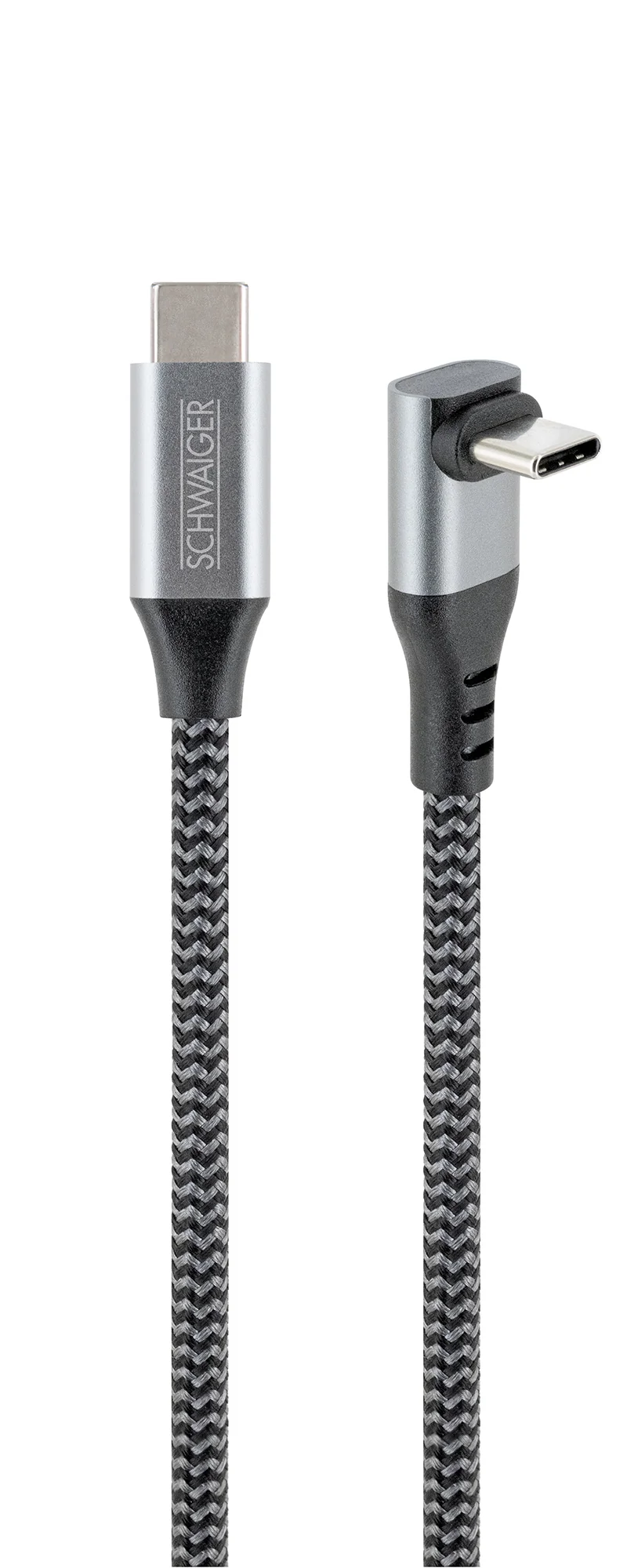 Ladekabel USB-C mit Winkelstecker (1,2 / 2 m)