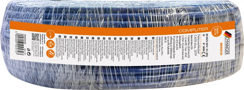 Familie Netzwerkkabel CAT8 blue