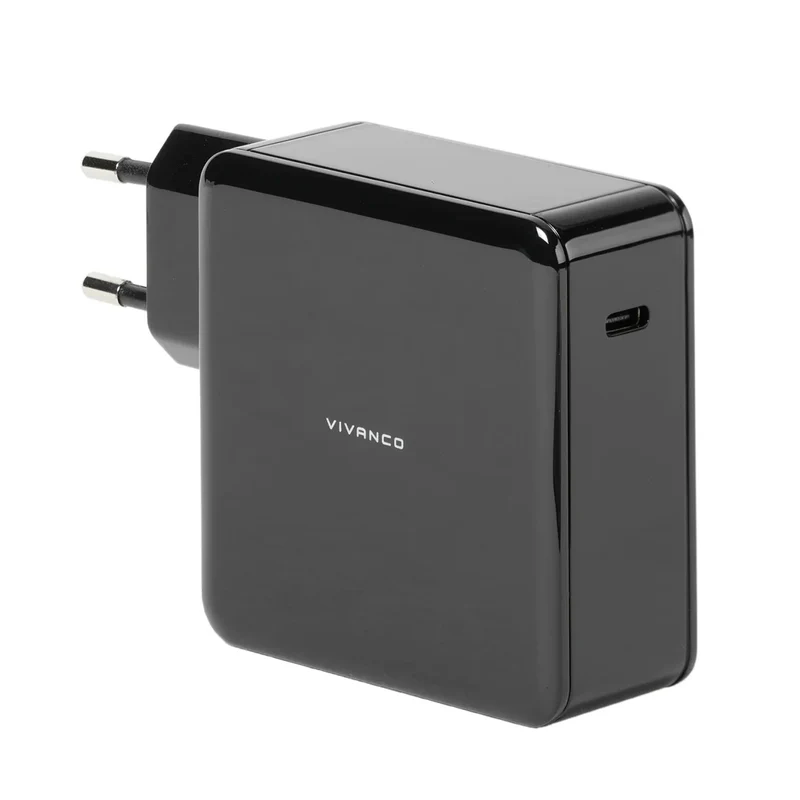 VIVANCO Universal USB Type-C Ladegerät 30W, kompatibel mit MacBooks, Notebooks, Tablets und Smartphones, 1,5m
