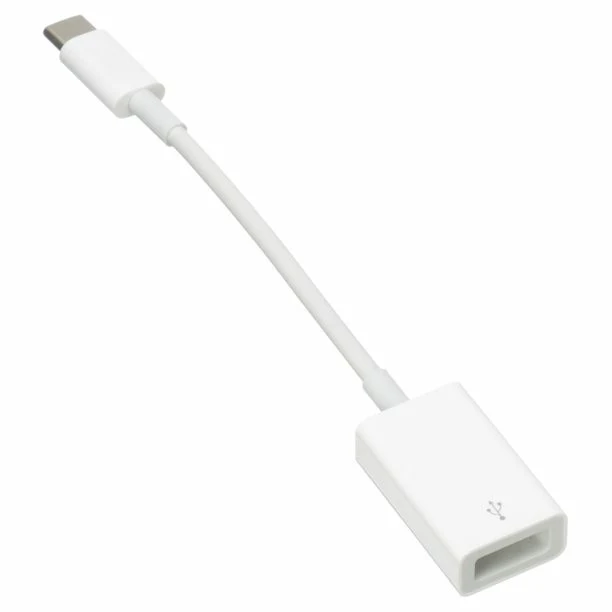 VIVANCO Hochwertiger USB Type-C Adapter, kompatibel mit Micro USB, schnelles Laden, 480 Mbit/s, 0,1m, robust und kompakt