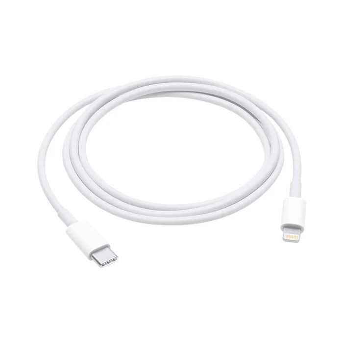 VIVANCO Hochwertige Aufladekabel kompatibel mit Apple Geräte, Lightning auf USB Type-C Kabel, Datensynchronisation, 1,2m