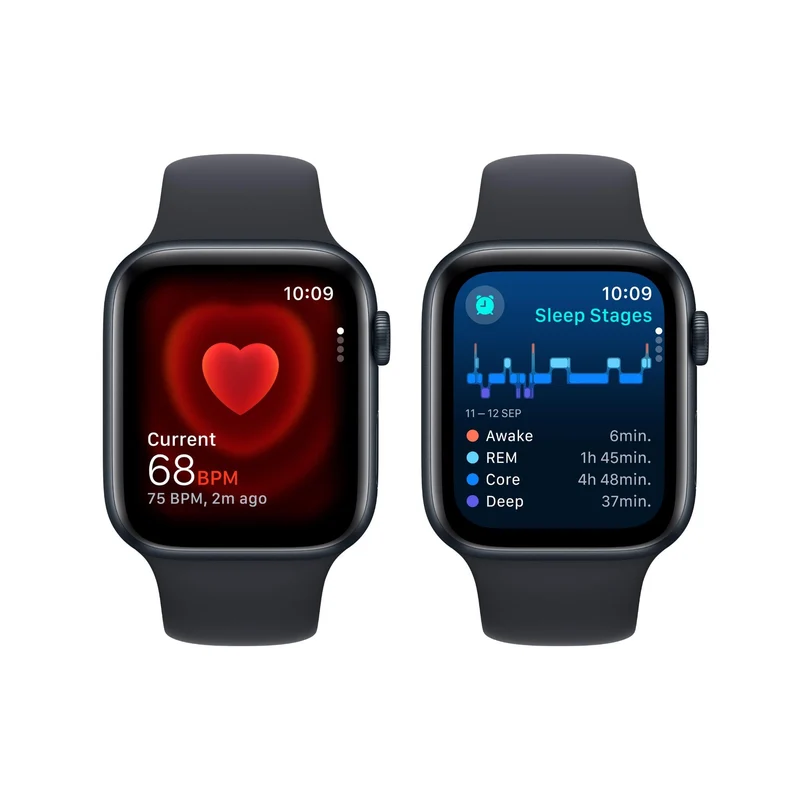 Apple Watch SE 44mm Midnight Aluminium Case GPS + Cellular (M/L)[2023]