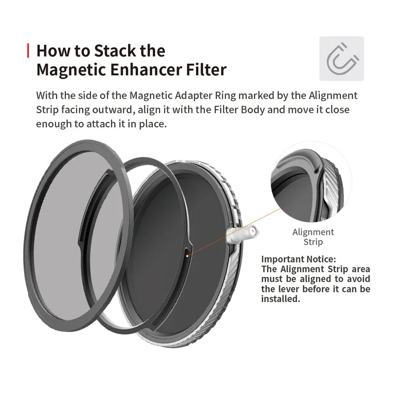 Haida 82mm NanoPro U-LR Magnetic X-in-1 Filter (Silver & Black)