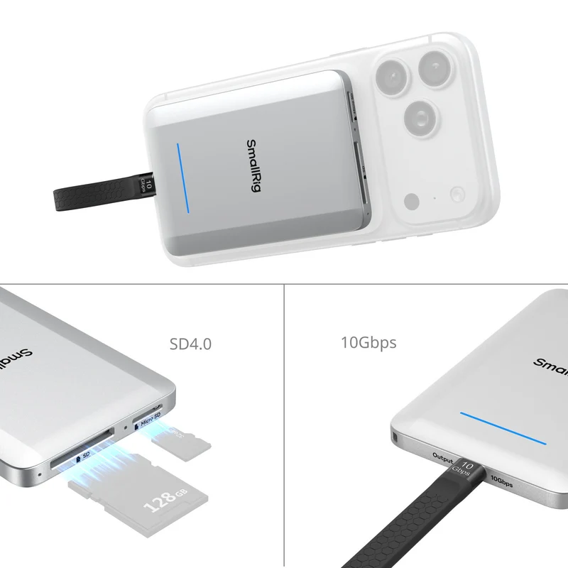 SmallRig Multifunctional Portable SSD (1TB) 6292