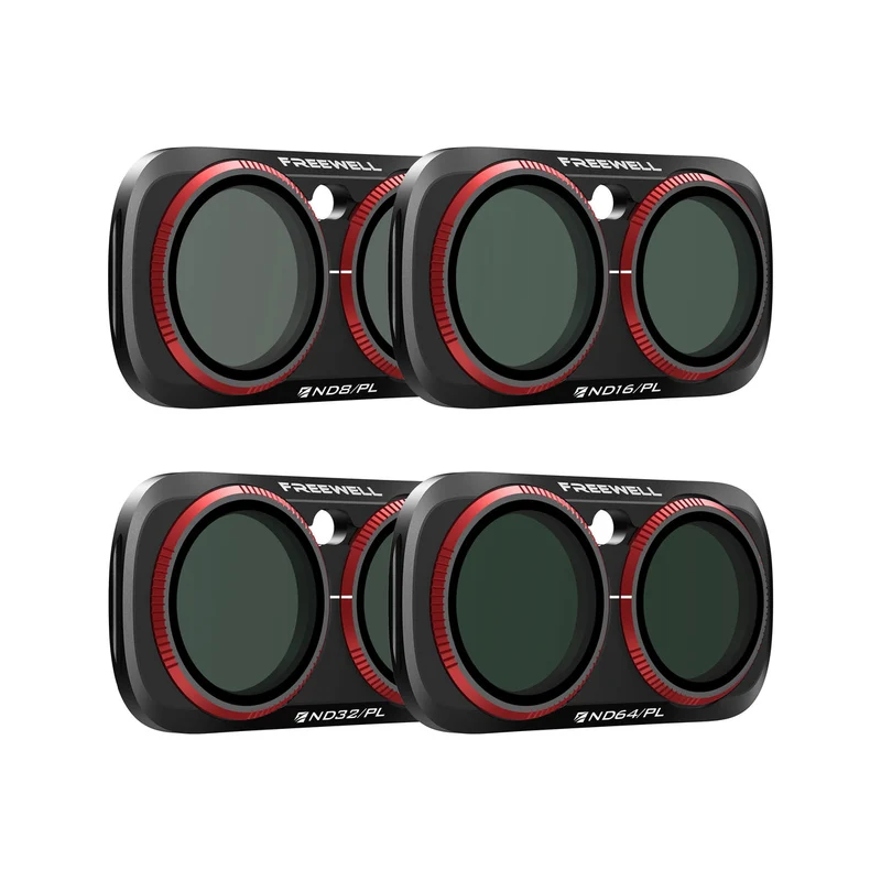 Freewell 4-pack Bright Day Series Filter Set for Insta360 Luna Ultra