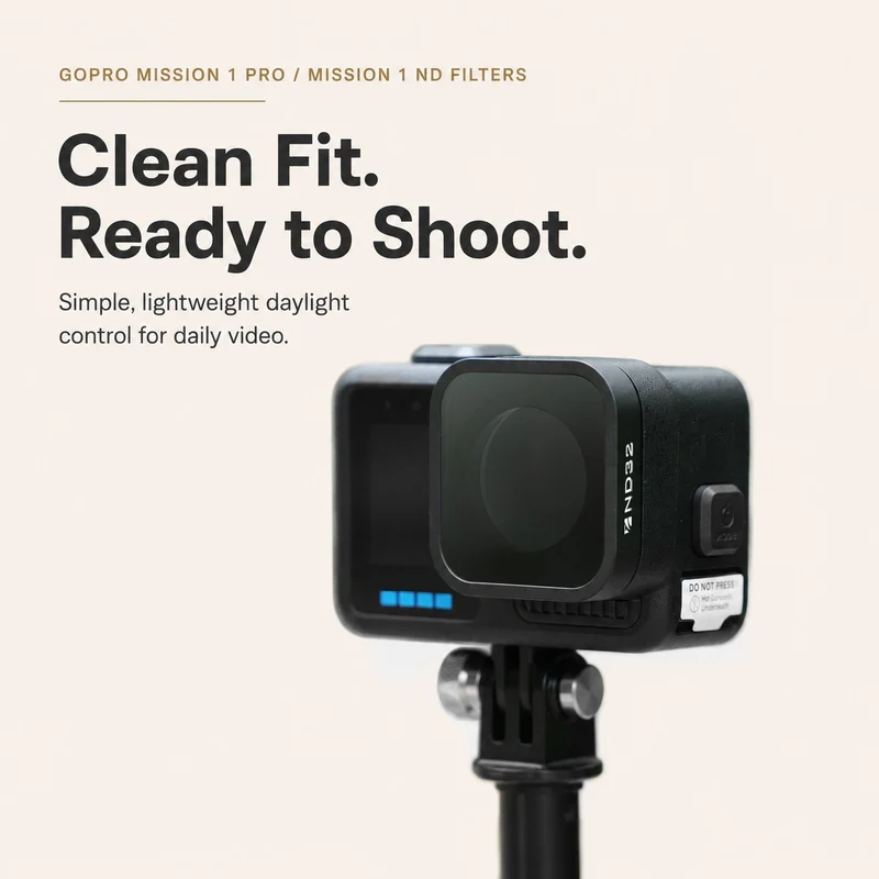 Freewell 4-pack Standard Day ND Filter Set for GoPro Mission 1 / Mission 1 Pro