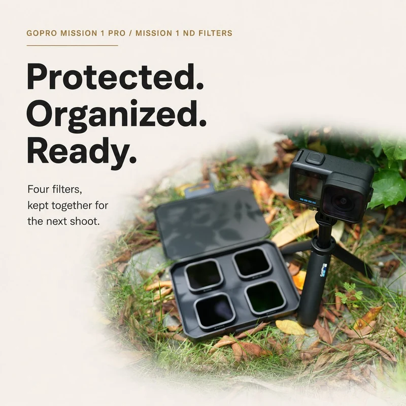 Freewell 4-pack Standard Day ND Filter Set for GoPro Mission 1 / Mission 1 Pro
