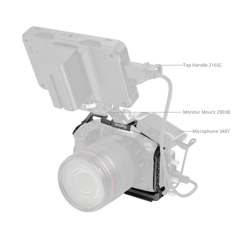 SmallRig Cage for Canon EOS R5 Mark II 4978B