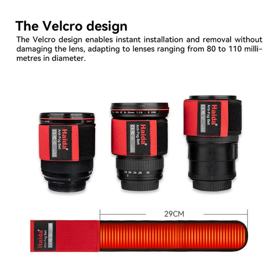 Haida V2 Anti-Fog Belt (Red)