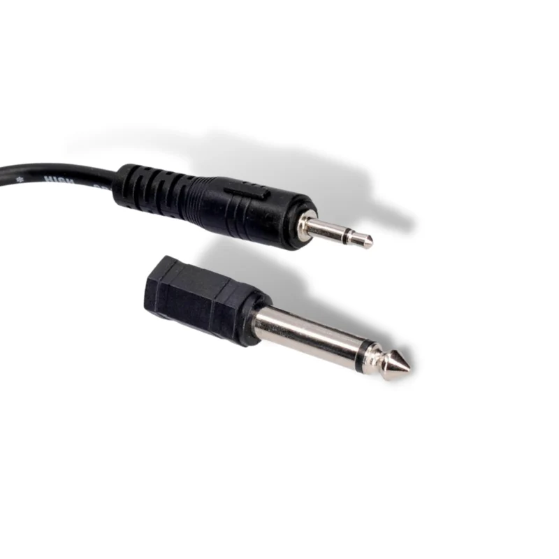 VIVANCO Hochwertiges Dynamisches Mikrofon DM 40, Uni-direktional, mit Windschutz, 3,1 m Kabel, 3,5 mm und 6,3 mm Klinke, XLR, 500 Ω