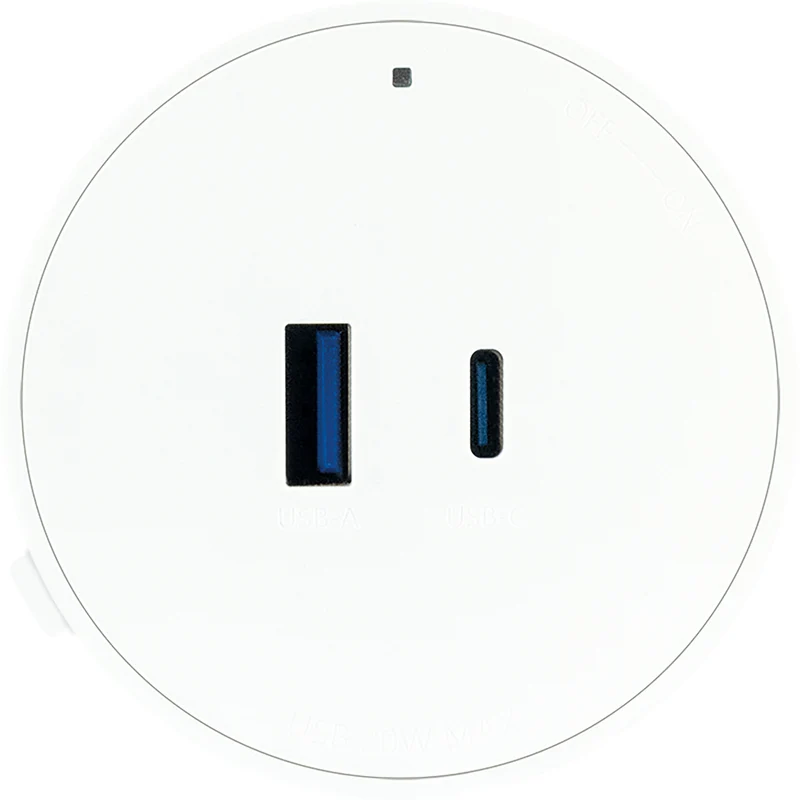 Steckdosen-/USB-Adapter für Stromschienen