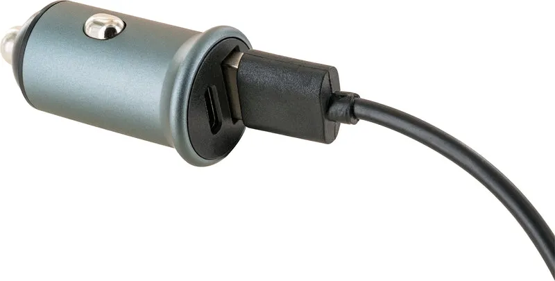 KFZ Ladeadapter 12/24V USB C & A