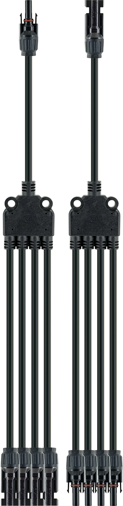 Solar Adapterkabel Set 4in1 35 cm