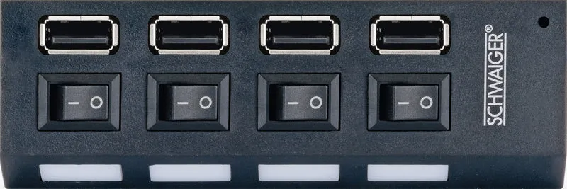 USB Hub, 4-fach