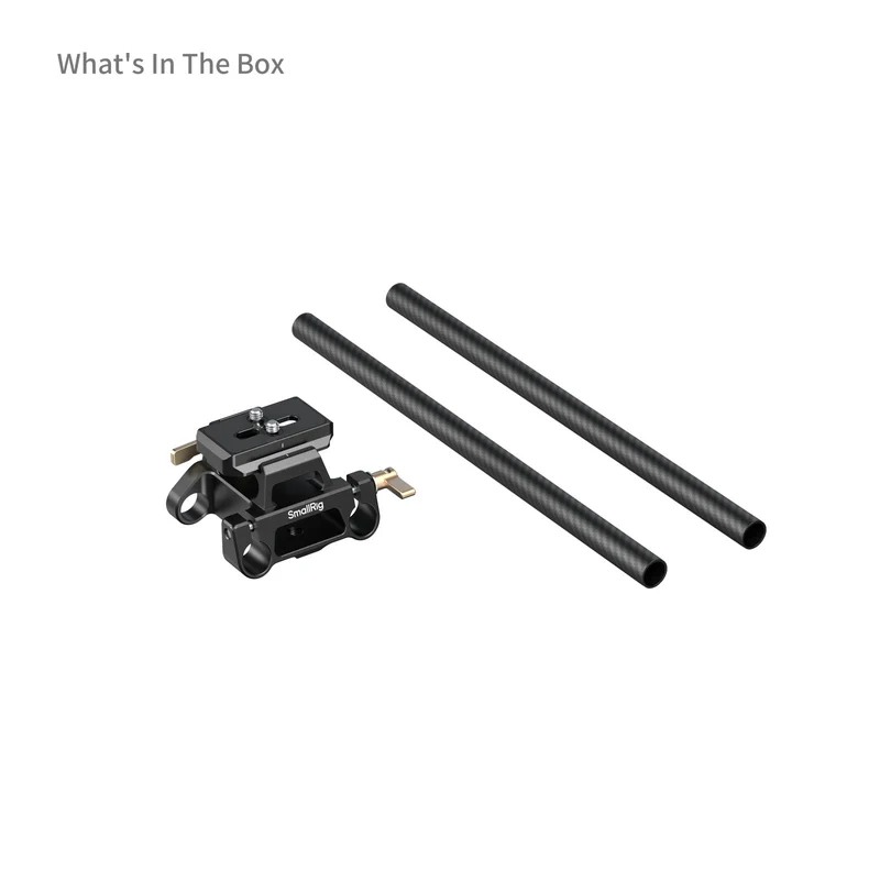 SmallRig Arca-Type Mount Plate with 15mm Dual Rod Clamp 6761
