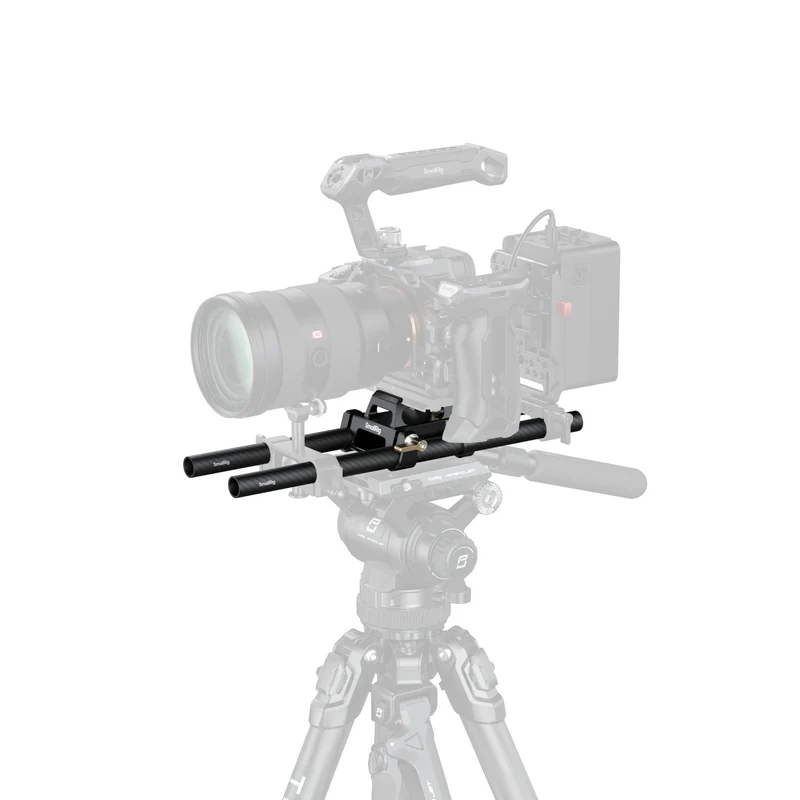 SmallRig Arca-Type Mount Plate with 15mm Dual Rod Clamp 6761
