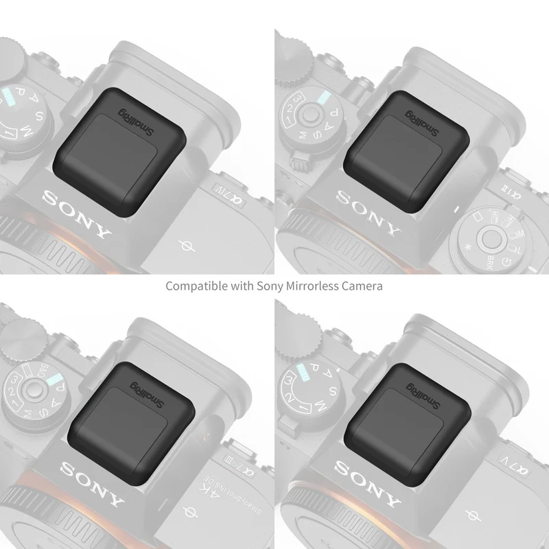 SmallRig Hot Shoe Cover for Sony (2pcs, Full Black) 6247