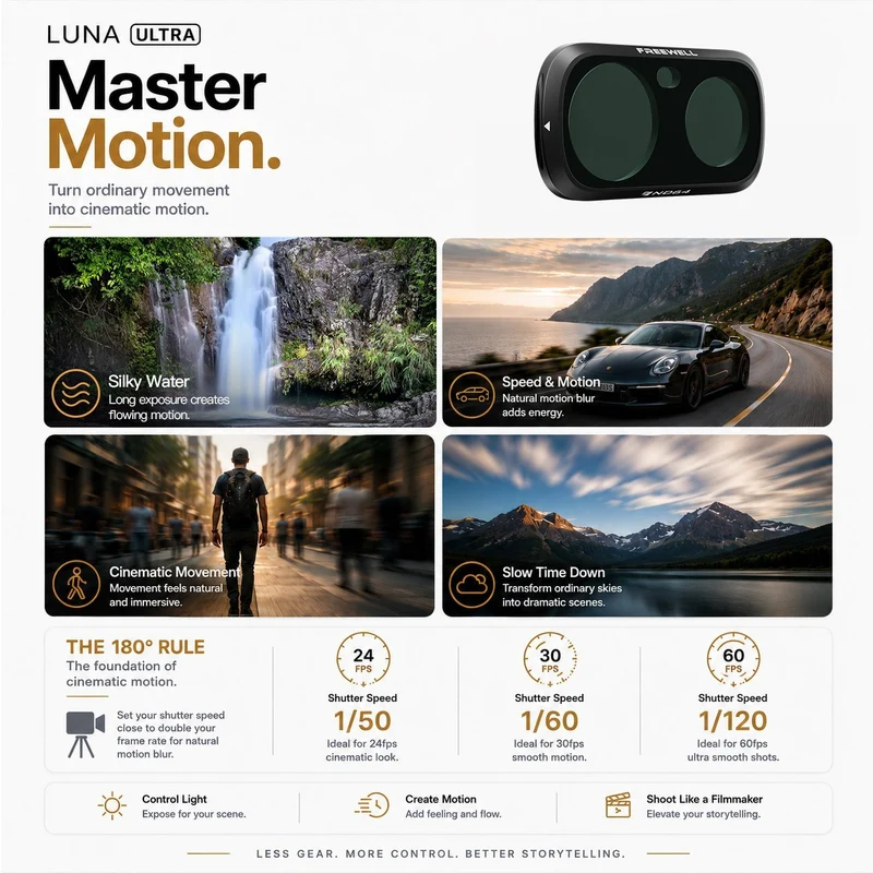Freewell 4-pack Standard Day Series Filter Set for Insta360 Luna Ultra