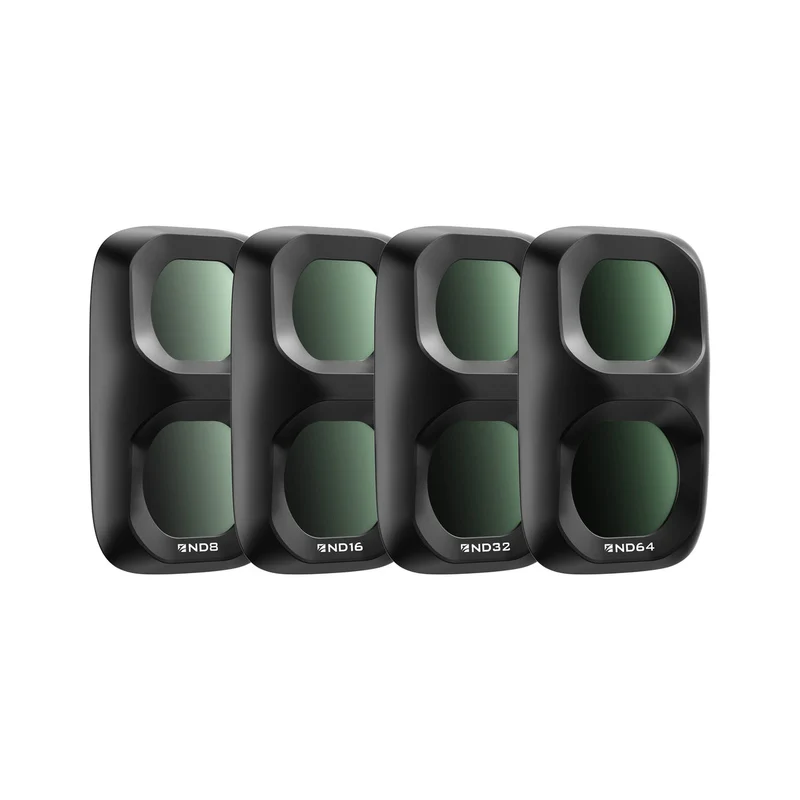 Freewell 4-pack Standard Day Series Filter Set for DJI Osmo Pocket 4P (Black)