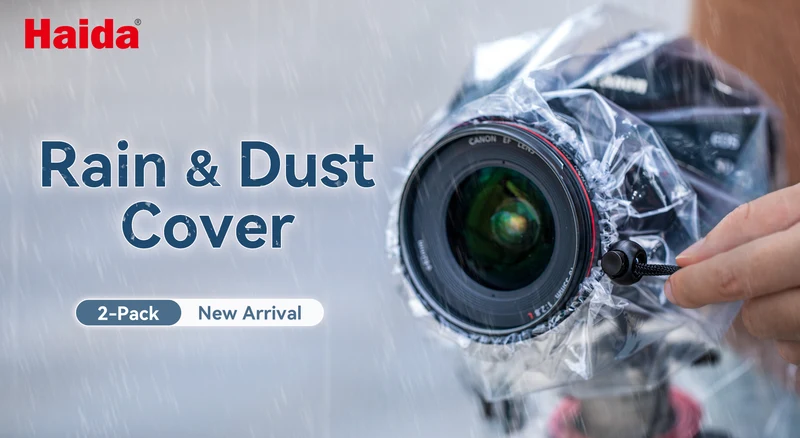 Haida 2-Pack 18" Rain and Dust Camera Cover