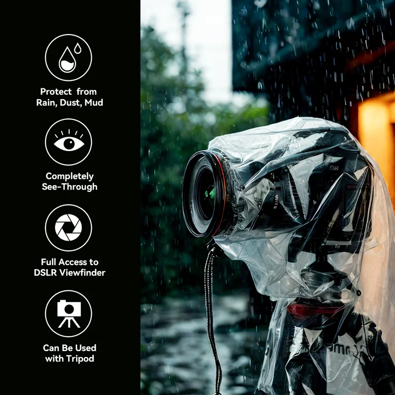 Haida 2-Pack 18" Rain and Dust Camera Cover