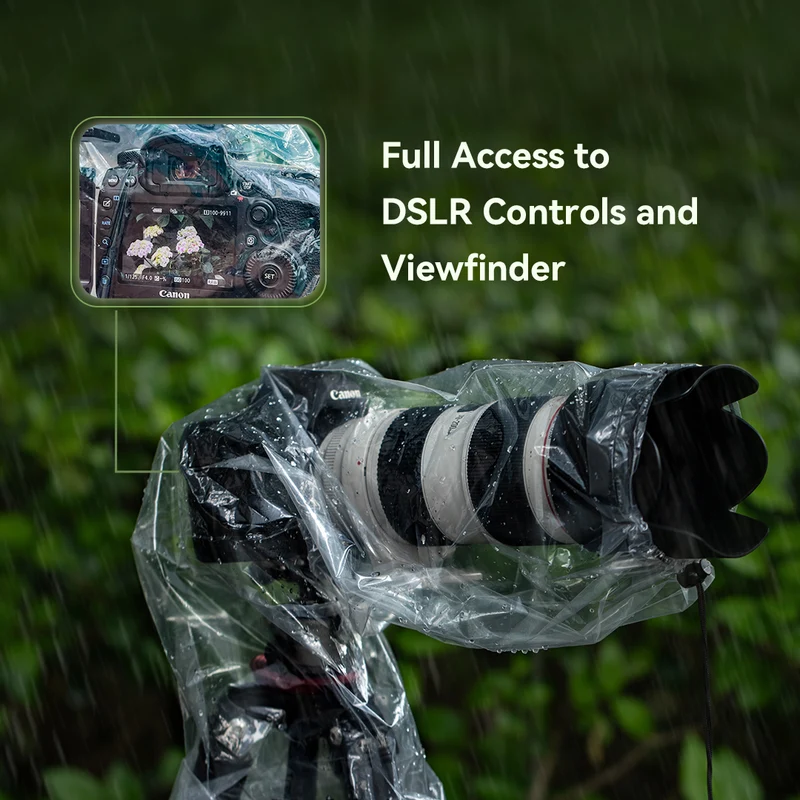 Haida 2-Pack 18" Rain and Dust Camera Cover