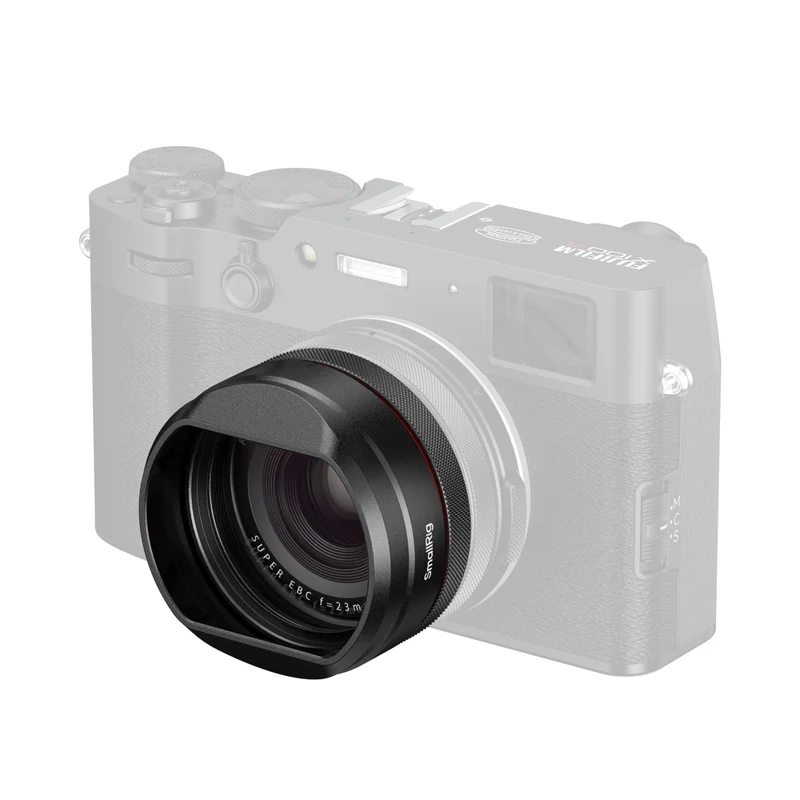 SmallRig UV Filter with Lens Hood Kit for FUJIFILM X100VI / X100V (Black) 5850